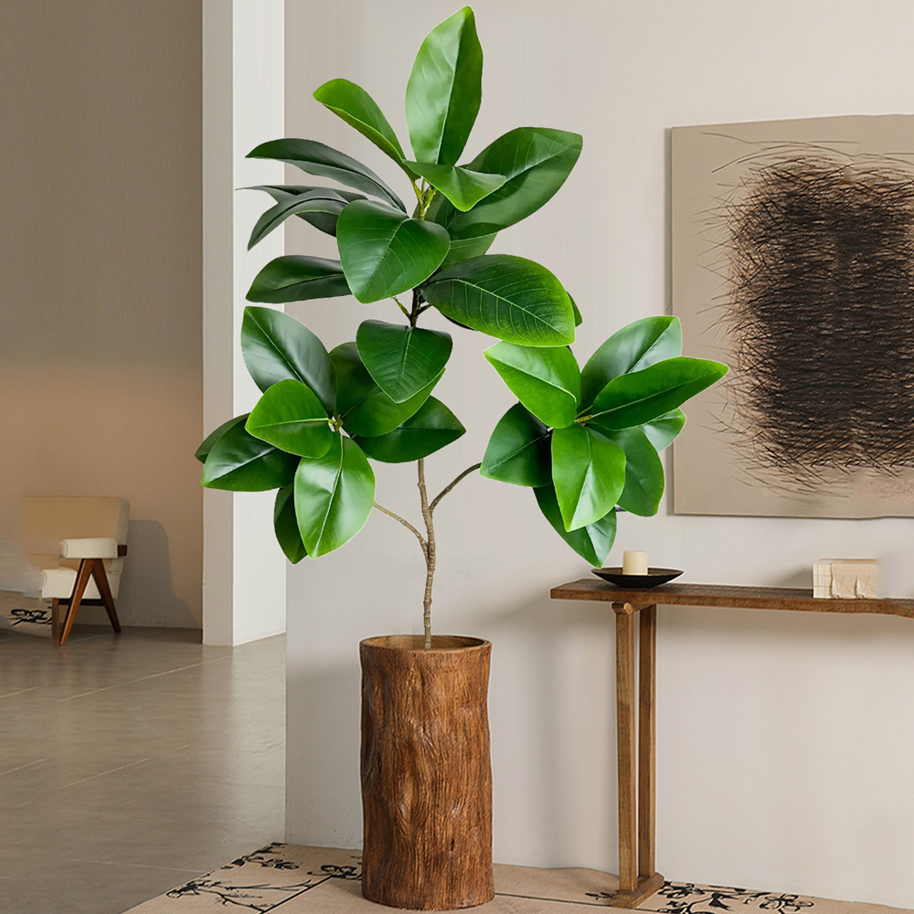 74-140cm Large Artificial Ficu - Ficus Lyrata Tree ulasan dan harga