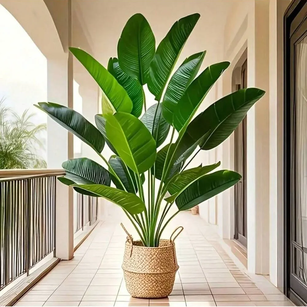 1pc 18 Leaves Artificial Plant - Monstera Adansonii ulasan dan harga