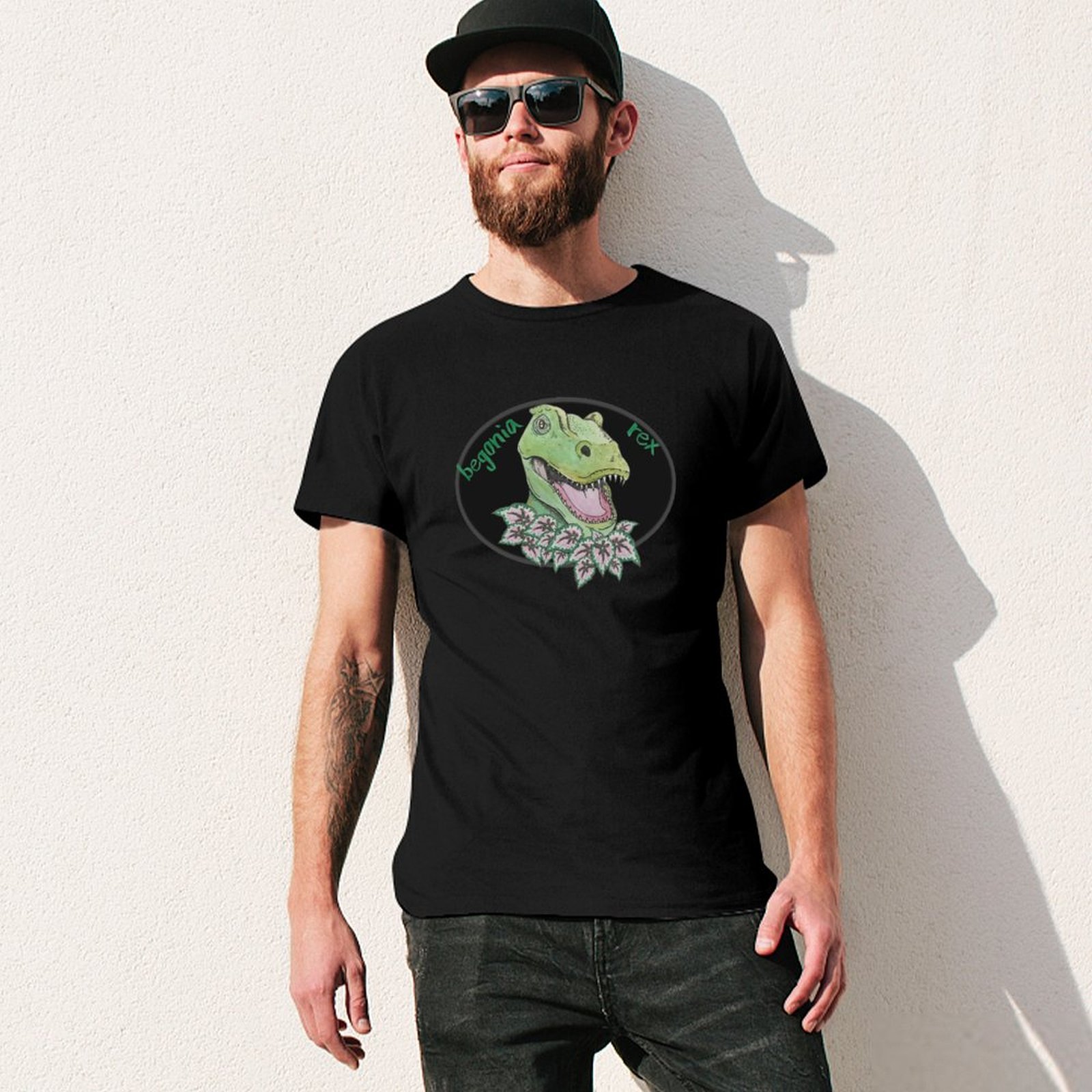 T rex begonia T-Shirt Thanksgi - Begonia Rex ulasan dan harga