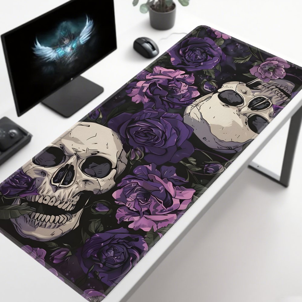 Gothic Skull and Purple Flower - Tradescantia Purple ulasan dan harga