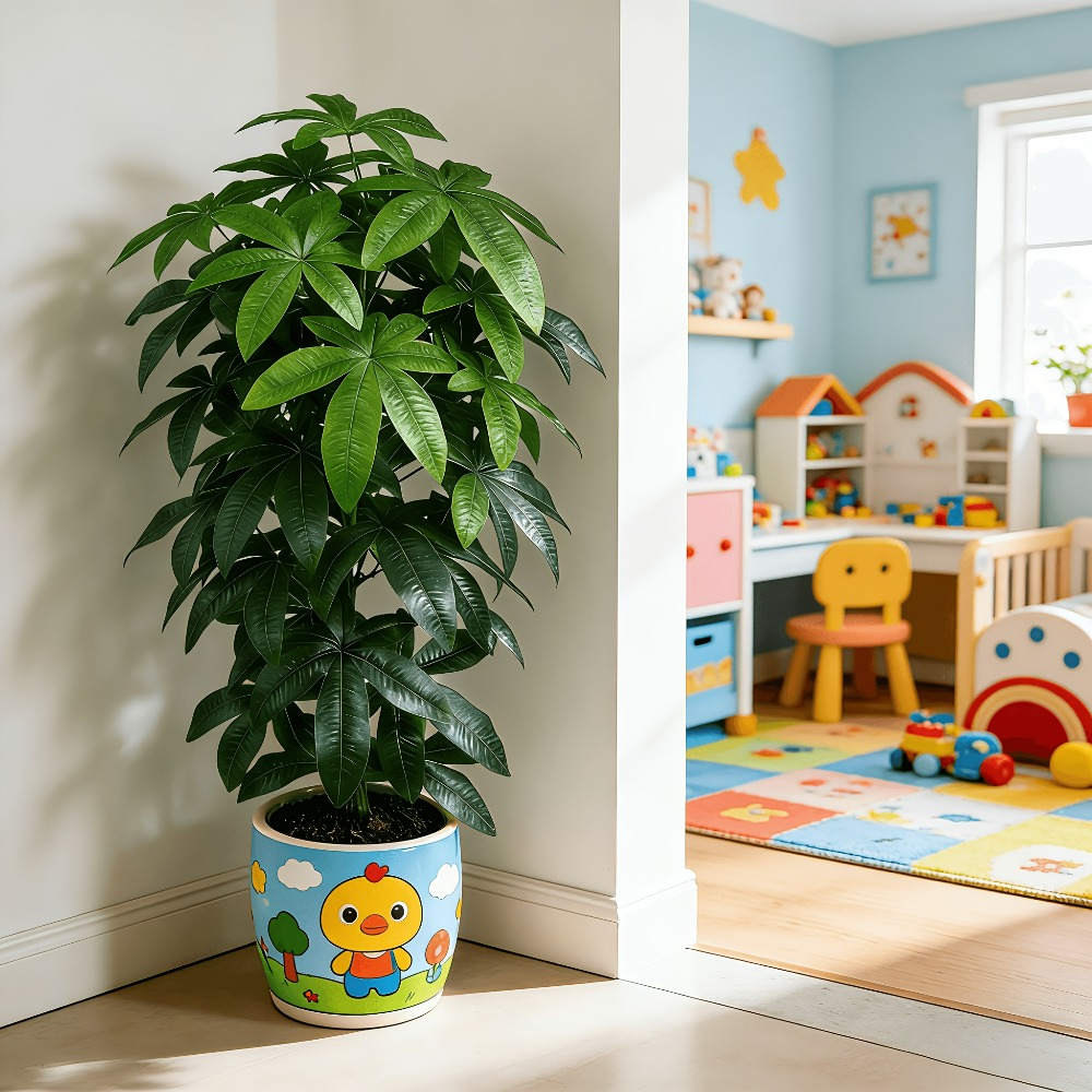 An Artificial Money Tree Pachi - Monstera Adansonii ulasan dan harga